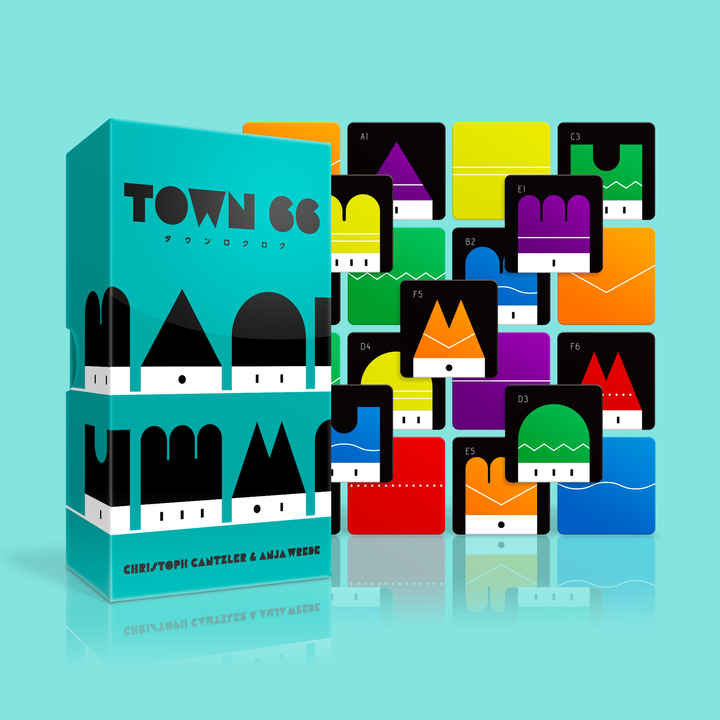 TOWN 66 JP/EN Japanese and English version-OINK Games