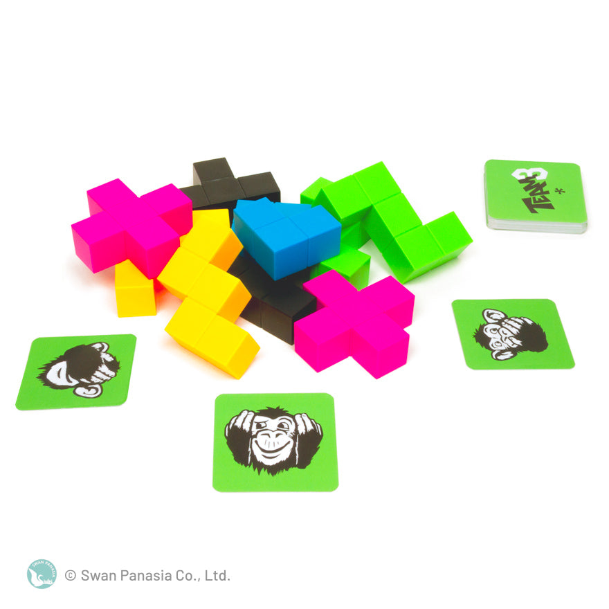 Three-person building mint version TEAM3 GREEN