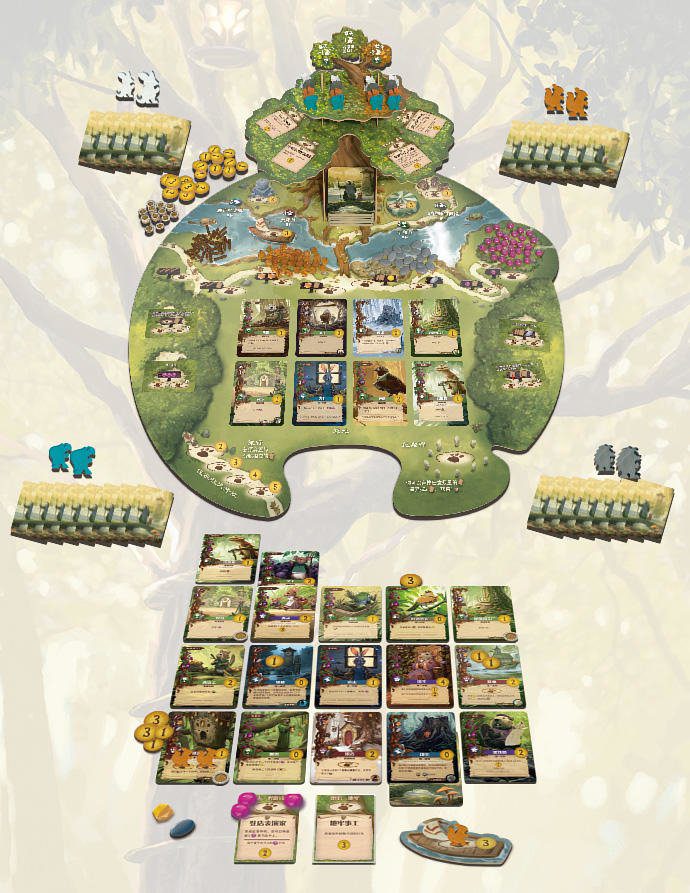 Wonderland Glen Traditional Chinese Version Everdell