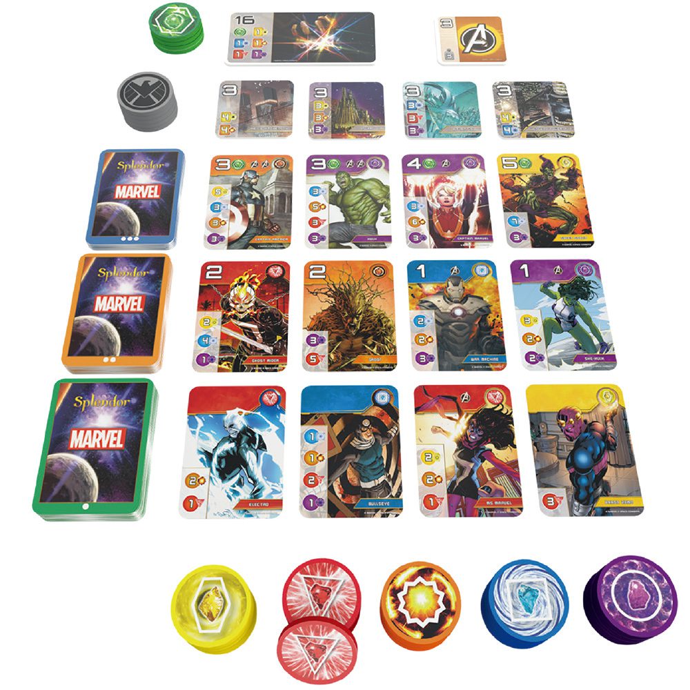璀璨寶石: 漫威 Splendor: Marvel