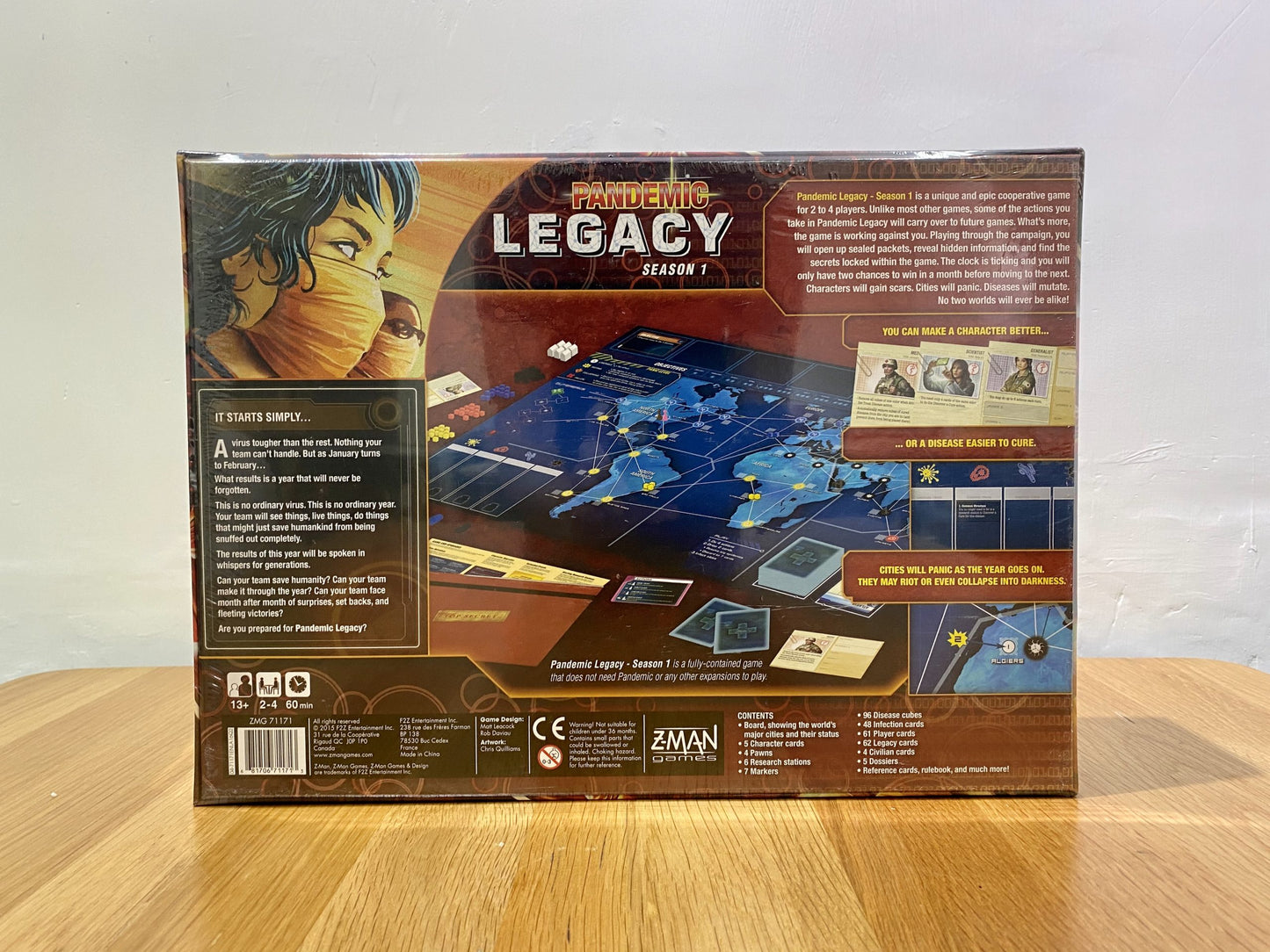 Pandemic Legacy: Season 1 (Red)