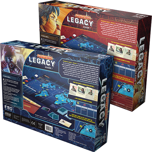 Pandemic Legacy: Season 1 (Red)