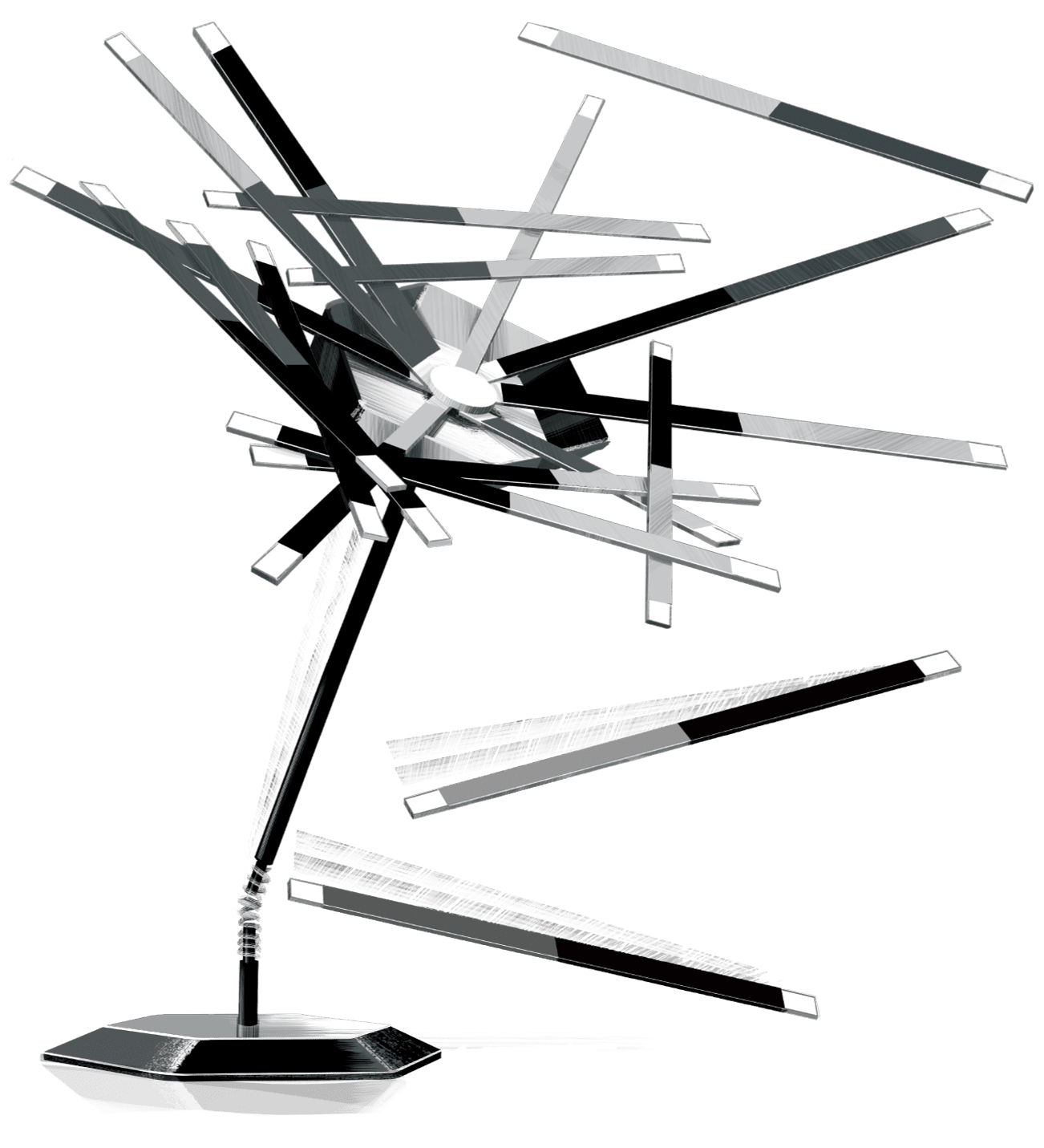 Stick Stack: Cool Black (English Rules Included)