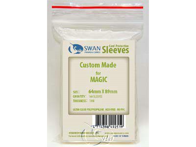 卡牌保護套 薄款 各種尺寸 Swan Card Protective Sleeves (Thin)