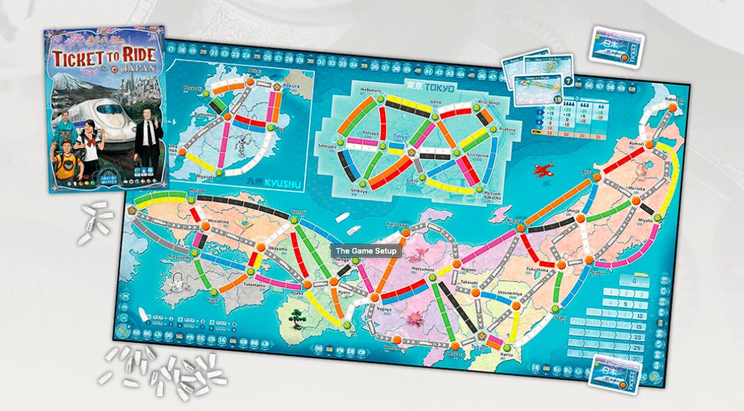 Ticket to Ride Extension - Japan & Italy