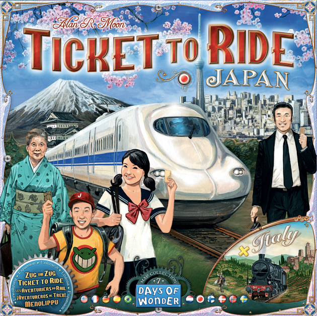 Ticket to Ride Extension - Japan & Italy