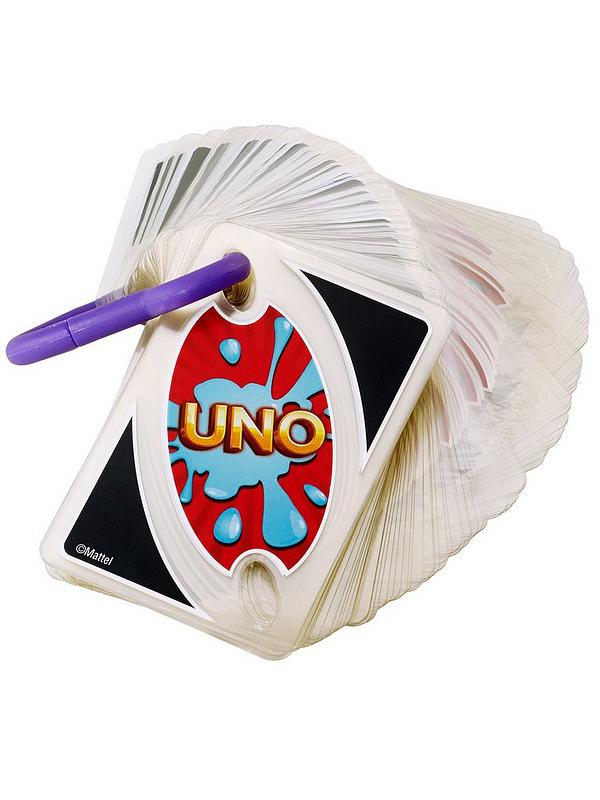 UNO Splash Card Game waterproof game card