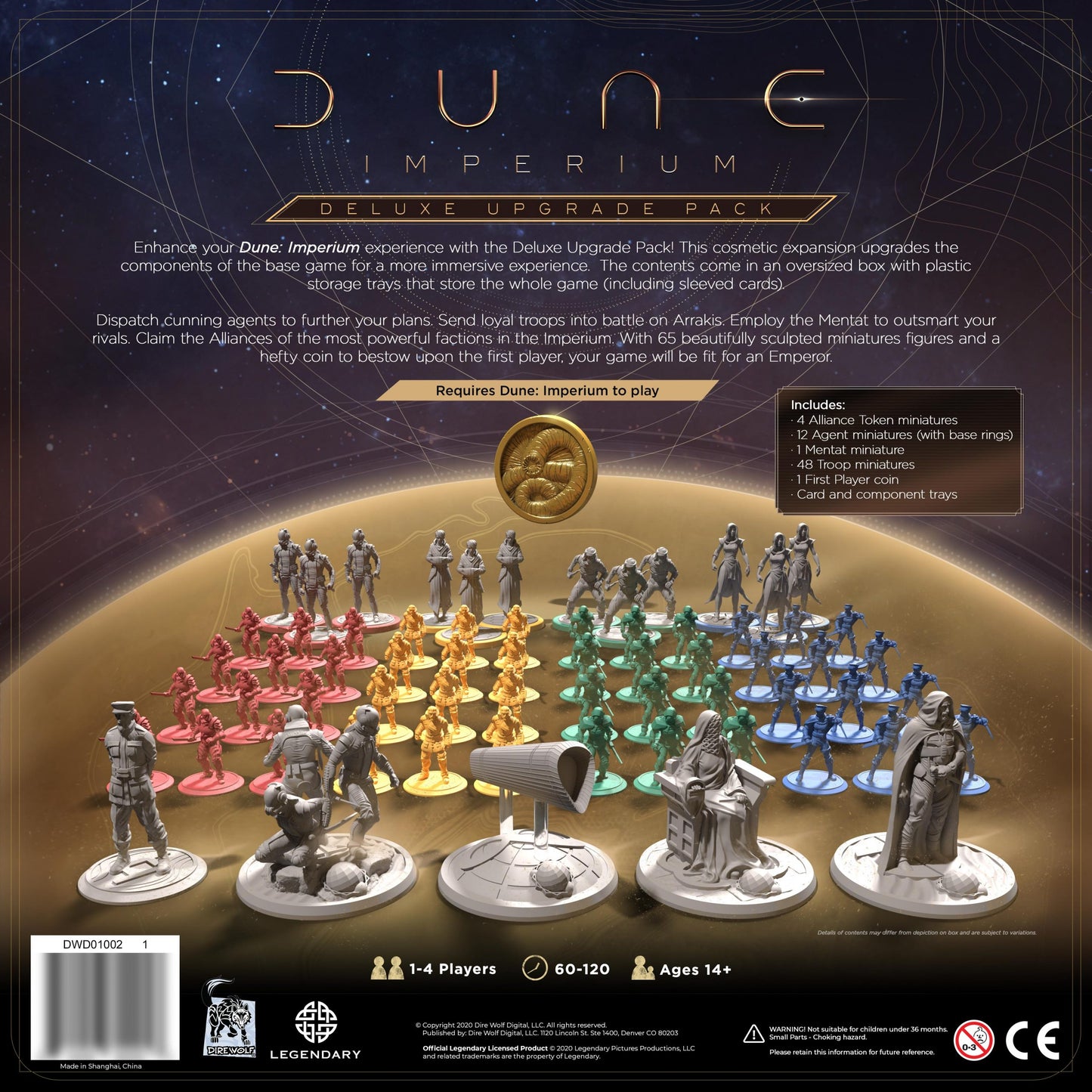 Dune: Imperium - Deluxe Upgrade Pack + Rise of Ix Dreadnought Upgrade Pack