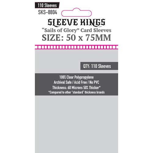 Sleeve Kings Card Sleeves (63.5x88mm) - 110 pieces