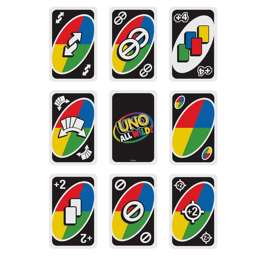 UNO all special function card game card UNO All Wild