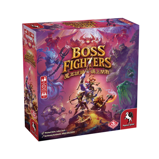 魔王試煉碼上開戰 Boss Fighters QR 桌上遊戲