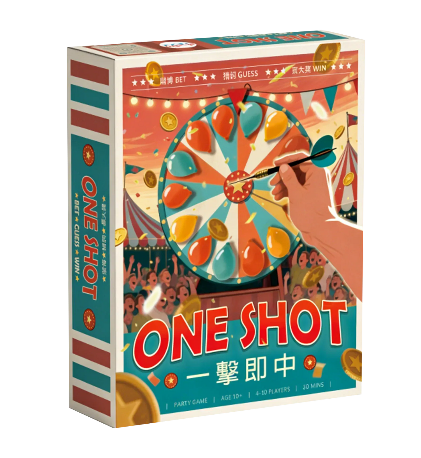 ONE SHOT • 一擊即中 香港原創桌遊 Party Board Game
