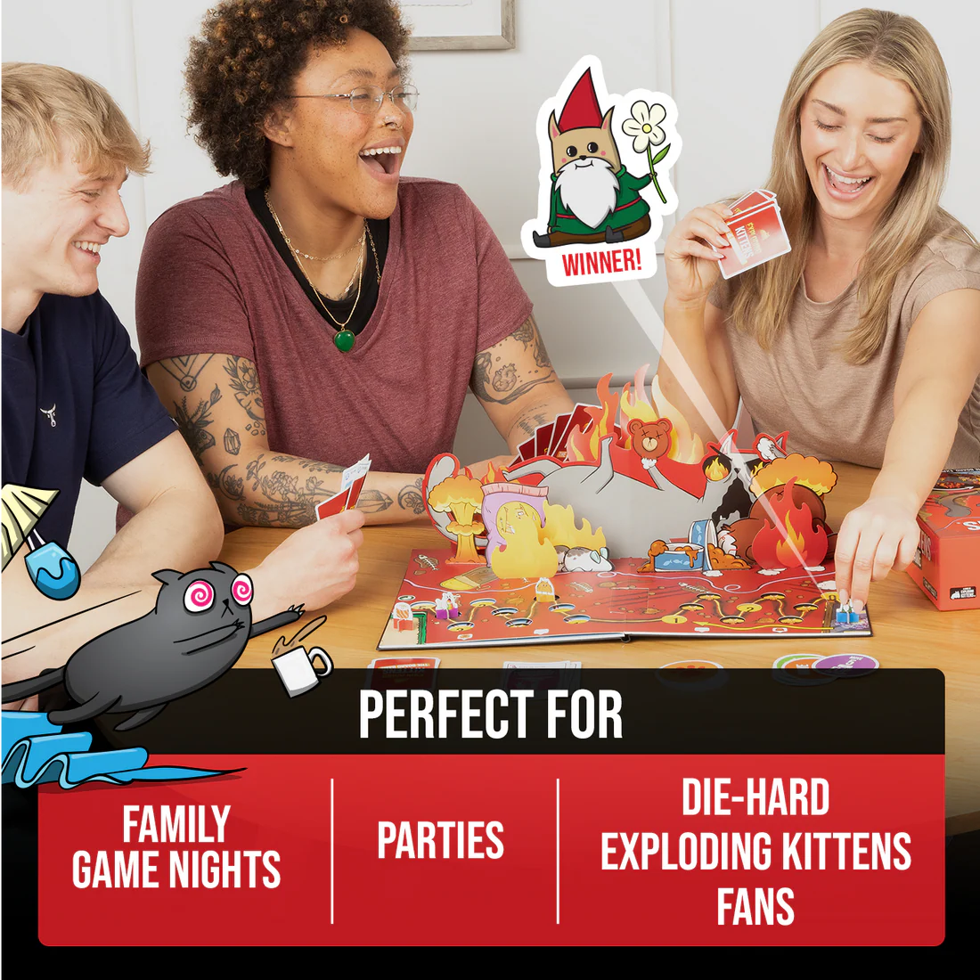 Exploding Kittens: The Board Game
