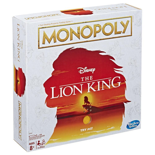 Monopoly Game Disney The Lion King Edition