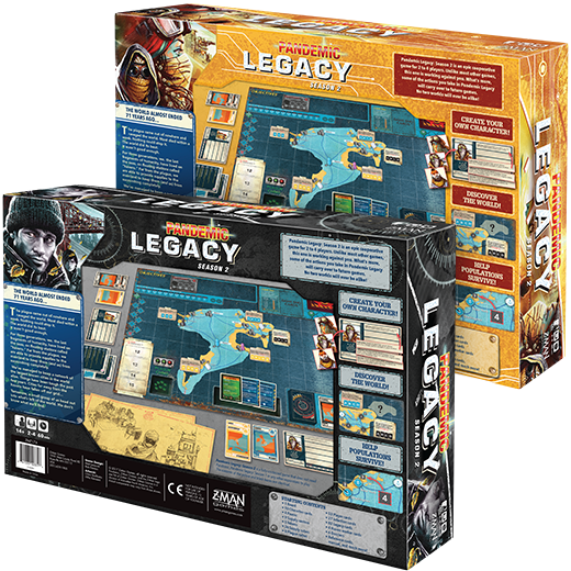 Pandemic Legacy: Season 2 (Black)