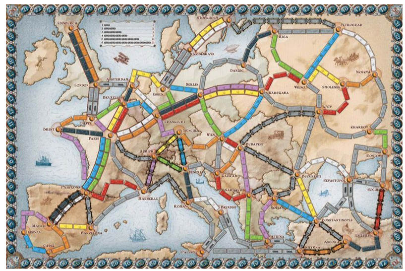 Ticket to Ride: Europe Board Game