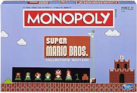 Monopoly: Super Mario Bros Collector's Edition Board Game 