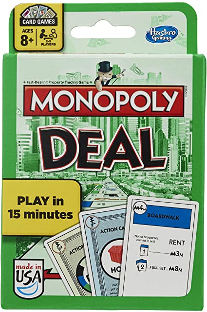 Monopoly Deal Card Game 