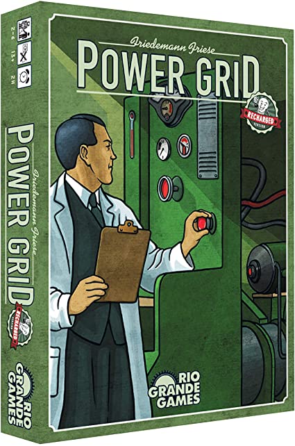 Power Grid Recharged - The Classic Economic Board Game