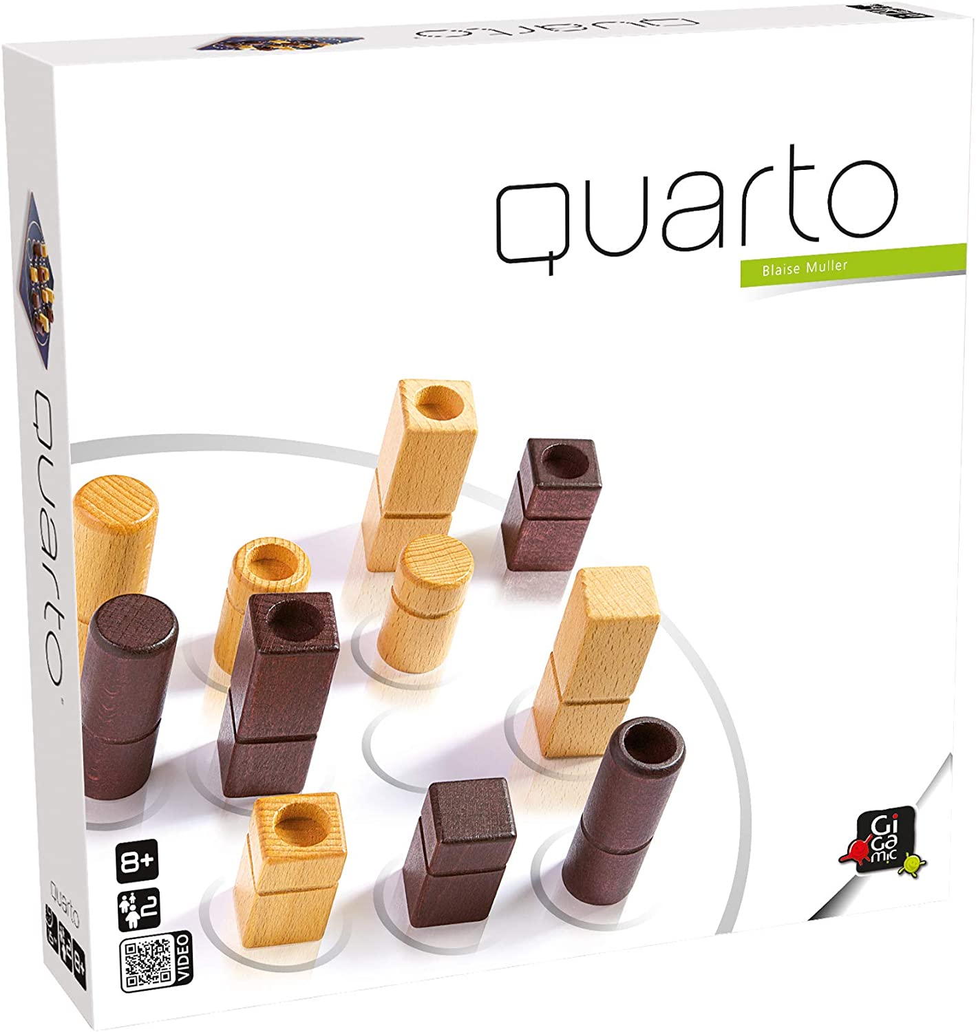 四連戰 中英合版 Quarto Strategy Game CN/EN