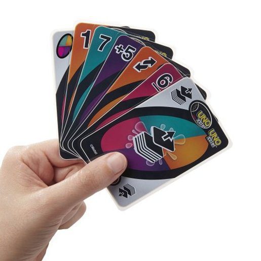 UNO Flip! Splash Waterproof Reversible UNO Double-Sided Game Card