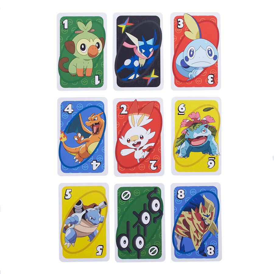 UNO Pokemon Card Game 寵物小精靈遊戲卡