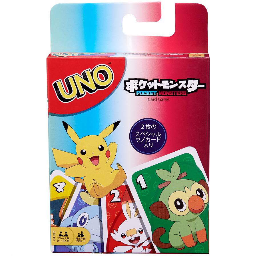 UNO Pokemon Card Game 寵物小精靈遊戲卡